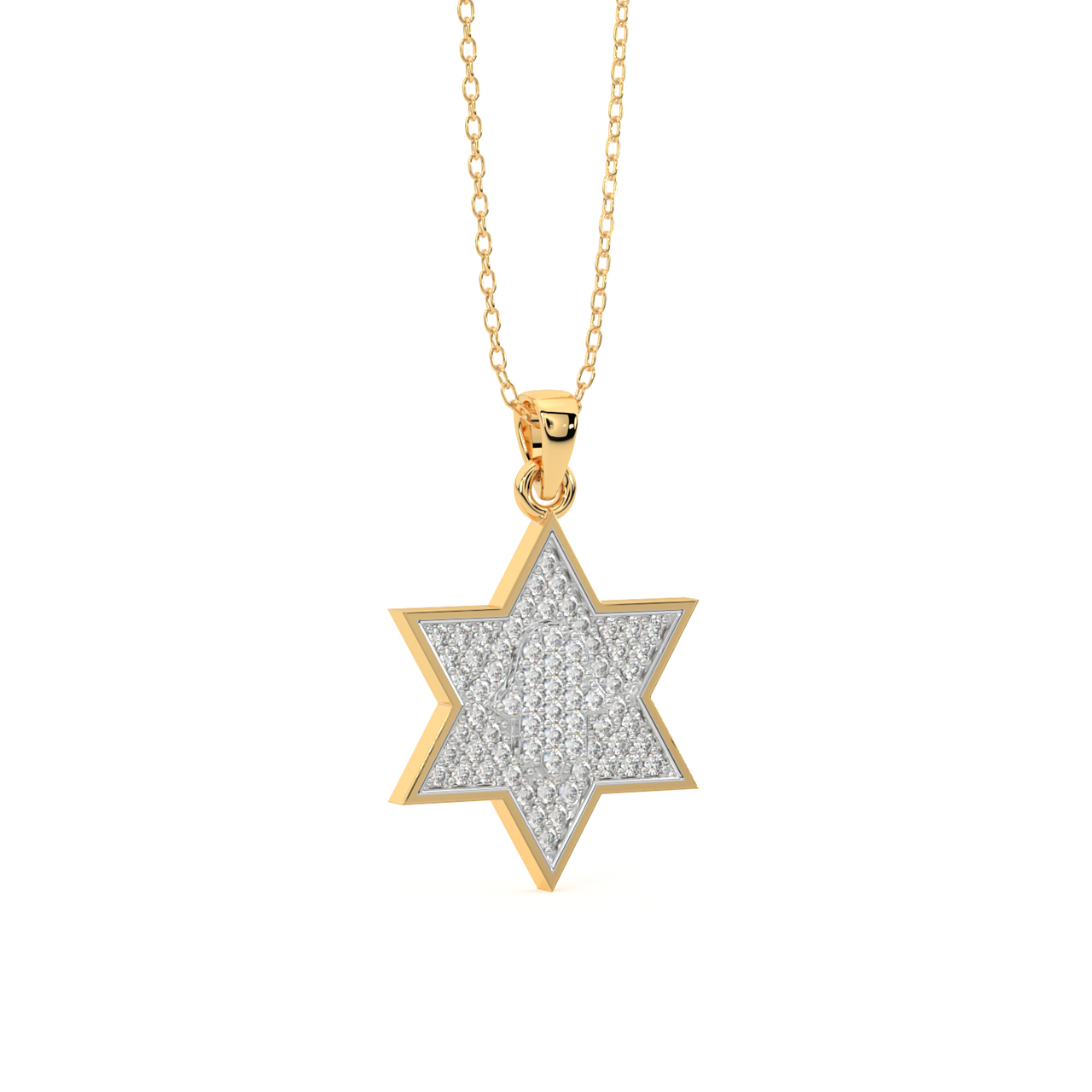 Shining Star Diamond Pendant